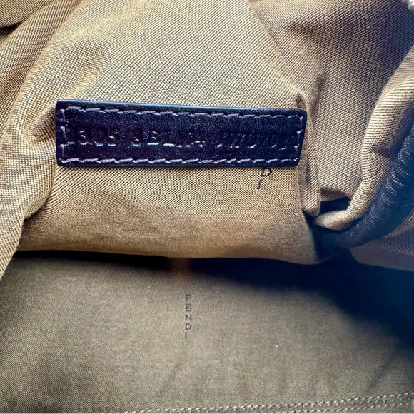 Fendi Zucca Brown and Black Satchel | Very Good Condition - Picture 7 of 15